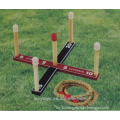 High quality wooden outdoor ring toss